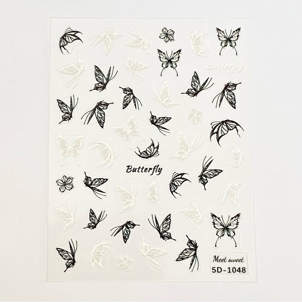 Butterfly Nail Art Stickers Set - Picture 5 of 5